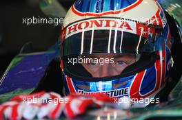07.09.2007 Monza, Italy,  Jenson Button (GBR), Honda Racing F1 Team - Formula 1 World Championship, Rd 13, Italian Grand Prix, Friday Practice