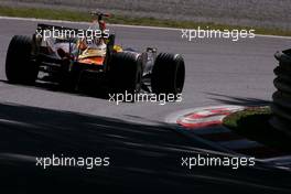 07.09.2007 Monza, Italy,  Giancarlo Fisichella (ITA), Renault F1 Team - Formula 1 World Championship, Rd 13, Italian Grand Prix, Friday Practice