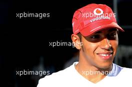 07.09.2007 Monza, Italy,  Lewis Hamilton (GBR), McLaren Mercedes - Formula 1 World Championship, Rd 13, Italian Grand Prix, Friday