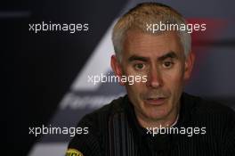 07.09.2007 Monza, Italy,  Geoff Willis (GBR), Red Bull Racing, Technical Director - Formula 1 World Championship, Rd 13, Italian Grand Prix, Friday Press Conference