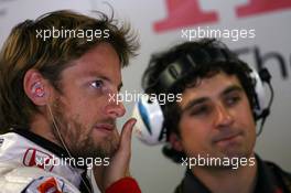 07.09.2007 Monza, Italy,  Jenson Button (GBR), Honda Racing F1 Team  - Formula 1 World Championship, Rd 13, Italian Grand Prix, Friday