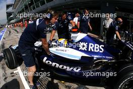 07.09.2007 Monza, Italy,  Nico Rosberg (GER), WilliamsF1 Team - Formula 1 World Championship, Rd 13, Italian Grand Prix, Friday