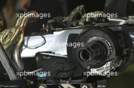 07.09.2007 Monza, Italy,  McLaren Mercedes, MP-22, Rear-end, Engine and Gearbox - Formula 1 World Championship, Rd 13, Italian Grand Prix, Friday Practice