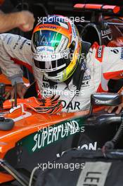 07.09.2007 Monza, Italy,  Adrian Sutil (GER), Spyker F1 Team - Formula 1 World Championship, Rd 13, Italian Grand Prix, Friday Practice
