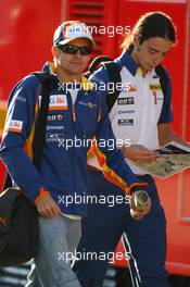 07.09.2007 Monza, Italy,  Heikki Kovalainen (FIN), Renault F1 Team - Formula 1 World Championship, Rd 13, Italian Grand Prix, Friday