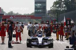 09.09.2007 Monza, Italy,  Nico Rosberg (GER), WilliamsF1 Team, FW29 - Formula 1 World Championship, Rd 13, Italian Grand Prix, Sunday Pre-Race Grid