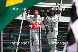 09.09.2007 Monza, Italy,  Fernando Alonso (ESP), McLaren Mercedes - Formula 1 World Championship, Rd 13, Italian Grand Prix, Sunday Podium
