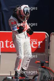 09.09.2007 Monza, Italy,  Fernando Alonso (ESP), McLaren Mercedes - Formula 1 World Championship, Rd 13, Italian Grand Prix, Sunday Podium