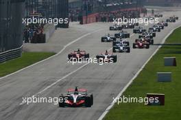 09.09.2007 Monza, Italy,  Warm-up lap - Formula 1 World Championship, Rd 13, Italian Grand Prix, Sunday Race