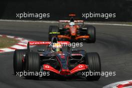 09.09.2007 Monza, Italy,  Lewis Hamilton (GBR), McLaren Mercedes, MP4-22 - Formula 1 World Championship, Rd 13, Italian Grand Prix, Sunday Race