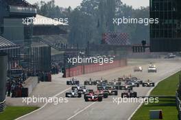 09.09.2007 Monza, Italy,  Start of the race - Formula 1 World Championship, Rd 13, Italian Grand Prix, Sunday Race