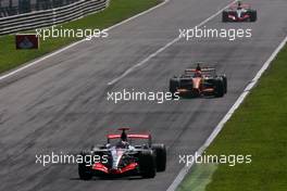 09.09.2007 Monza, Italy,  Fernando Alonso (ESP), McLaren Mercedes - Formula 1 World Championship, Rd 13, Italian Grand Prix, Sunday Race