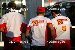 08.09.2007 Monza, Italy,  Kimi Raikkonen (FIN), Räikkönen, Scuderia Ferrari - Formula 1 World Championship, Rd 13, Italian Grand Prix, Saturday
