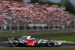 08.09.2007 Monza, Italy,  Fernando Alonso (ESP), McLaren Mercedes - Formula 1 World Championship, Rd 13, Italian Grand Prix, Saturday Practice