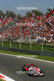 08.09.2007 Monza, Italy,  Takuma Sato (JPN), Super Aguri F1, SA07 - Formula 1 World Championship, Rd 13, Italian Grand Prix, Saturday Qualifying