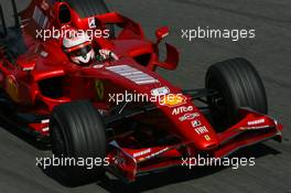 08.09.2007 Monza, Italy,  Kimi Raikkonen (FIN), Räikkönen, Scuderia Ferrari, F2007 - Formula 1 World Championship, Rd 13, Italian Grand Prix, Saturday Qualifying