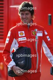 08.09.2007 Monza, Italy,  Rob Smedly, (GBR), Scuderia Ferrari, Track Engineer of Felipe Massa (BRA) - Formula 1 World Championship, Rd 13, Italian Grand Prix, Saturday