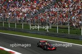 08.09.2007 Monza, Italy,  Lewis Hamilton (GBR), McLaren Mercedes, MP4-22 - Formula 1 World Championship, Rd 13, Italian Grand Prix, Saturday Qualifying