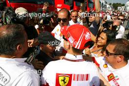 08.09.2007 Monza, Italy,  Michael Schumacher (GER), Scuderia Ferrari, Advisor - Formula 1 World Championship, Rd 13, Italian Grand Prix, Saturday