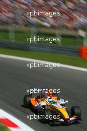 08.09.2007 Monza, Italy,  Giancarlo Fisichella (ITA), Renault F1 Team, R27 - Formula 1 World Championship, Rd 13, Italian Grand Prix, Saturday Qualifying