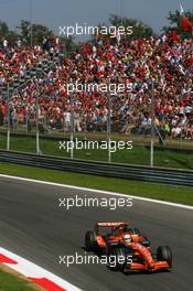 08.09.2007 Monza, Italy,  Adrian Sutil (GER), Spyker F1 Team, F8-VII-B - Formula 1 World Championship, Rd 13, Italian Grand Prix, Saturday Qualifying