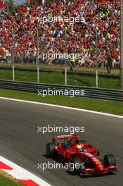 08.09.2007 Monza, Italy,  Felipe Massa (BRA), Scuderia Ferrari, F2007 - Formula 1 World Championship, Rd 13, Italian Grand Prix, Saturday Qualifying