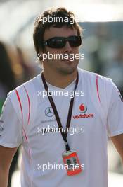 08.09.2007 Monza, Italy,  Fernando Alonso (ESP), McLaren Mercedes - Formula 1 World Championship, Rd 13, Italian Grand Prix, Saturday