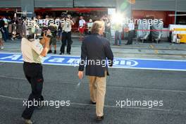 08.09.2007 Monza, Italy,  Luca di Montezemolo (ITA), Scuderia Ferrari, FIAT Chairman and President of Ferrari arrives at the track - Formula 1 World Championship, Rd 13, Italian Grand Prix, Saturday Practice