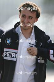 08.09.2007 Monza, Italy,  Robert Kubica (POL),  BMW Sauber F1 Team - Formula 1 World Championship, Rd 13, Italian Grand Prix, Saturday