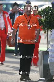 08.09.2007 Monza, Italy,  Colin Kolles (GER), Spyker F1 Team, Team Principal - Formula 1 World Championship, Rd 13, Italian Grand Prix, Saturday