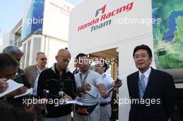 08.09.2007 Monza, Italy,  Satoshi Dobashi (JPN), President of Mobilityland corporation - Formula 1 World Championship, Rd 13, Italian Grand Prix, Saturday