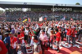 09.09.2007 Monza, Italy,  FANS - Formula 1 World Championship, Rd 13, Italian Grand Prix, Sunday