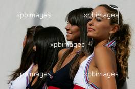 06.09.2007 Monza, Italy,  Martini Girls - Formula 1 World Championship, Rd 13, Italian Grand Prix, Thursday