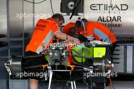 06.09.2007 Monza, Italy,  Adrian Sutil (GER), Spyker F1 Team, F8-VII-B - Formula 1 World Championship, Rd 13, Italian Grand Prix, Thursday