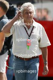 06.09.2007 Monza, Italy,  Bob Constanduros (GBR), Formula 1 Commentator and Journalist - Formula 1 World Championship, Rd 13, Italian Grand Prix, Thursday