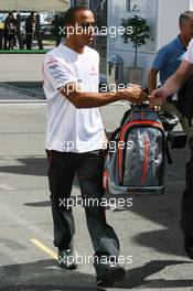 06.09.2007 Monza, Italy,  Lewis Hamilton (GBR), McLaren Mercedes - Formula 1 World Championship, Rd 13, Italian Grand Prix, Thursday
