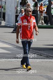 06.09.2007 Monza, Italy,  Felipe Massa (BRA), Scuderia Ferrari - Formula 1 World Championship, Rd 13, Italian Grand Prix, Thursday