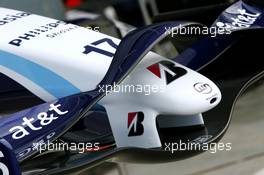 06.09.2007 Monza, Italy,  WilliamsF1 Team, FW29, front wing - Formula 1 World Championship, Rd 13, Italian Grand Prix, Thursday