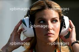 06.09.2007 Monza, Italy,  A girl in the paddock - Formula 1 World Championship, Rd 13, Italian Grand Prix, Thursday