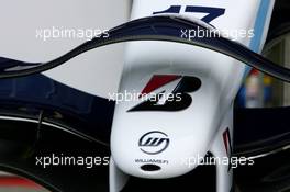 06.09.2007 Monza, Italy,  Williams F1 Team, FW29, Nose - Formula 1 World Championship, Rd 13, Italian Grand Prix, Thursday