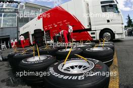 06.09.2007 Monza, Italy,  Toyota F1 Team, Bridgestone Tyres - Formula 1 World Championship, Rd 13, Italian Grand Prix, Thursday