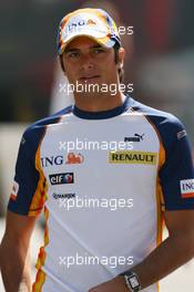 06.09.2007 Monza, Italy,  Nelson Piquet Jr (BRA), Test Driver, Renault F1 Team - Formula 1 World Championship, Rd 13, Italian Grand Prix, Thursday