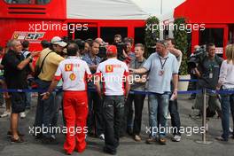 06.09.2007 Monza, Italy,  Kimi Raikkonen (FIN), Räikkönen, Scuderia Ferrari - Formula 1 World Championship, Rd 13, Italian Grand Prix, Thursday Press Conference