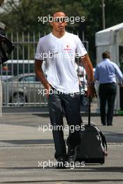 06.09.2007 Monza, Italy,  Lewis Hamilton (GBR), McLaren Mercedes - Formula 1 World Championship, Rd 13, Italian Grand Prix, Thursday