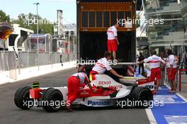 06.09.2007 Monza, Italy,  Toyota Racing - Formula 1 World Championship, Rd 13, Italian Grand Prix, Thursday