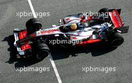 07.02.2007 Jerez, Spain,  Lewis Hamilton (GBR), McLaren Mercedes, MP4-22 - Formula 1 Testing