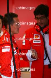 06.12.2007 Jerez, Spain,  Michael Schumacher (GER), Test Driver, Scuderia Ferrari - Formula 1 Testing, Jerez