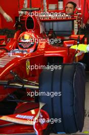 06.12.2007 Jerez, Spain,  Slick tyres for Michael Schumacher (GER), Test Driver, Scuderia Ferrari - Formula 1 Testing, Jerez