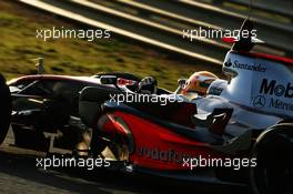 06.12.2007 Jerez, Spain,  Lewis Hamilton (GBR), McLaren Mercedes - Formula 1 Testing, Jerez