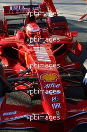 06.12.2007 Jerez, Spain,  Michael Schumacher (GER), Test Driver, Scuderia Ferrari - Formula 1 Testing, Jerez